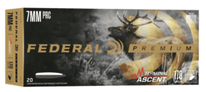 Federal P7PRCTA3 Premium Terminal Ascent 7mmPRC 170gr 20rd Box