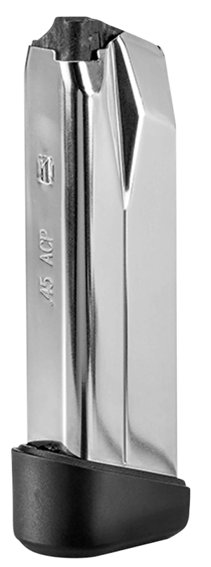 FN 20100720 545 Replacement Magazine 15rd 45 ACP Stainless Steel w/ Black Polymer Flush Floorplate Fits FN 545 Tactical FN 20100720 545 Replacement Magazine 15rd 45 ACP Stainless Steel w/ Black Polymer Flush Floorplate Fits FN 545 Tactical
