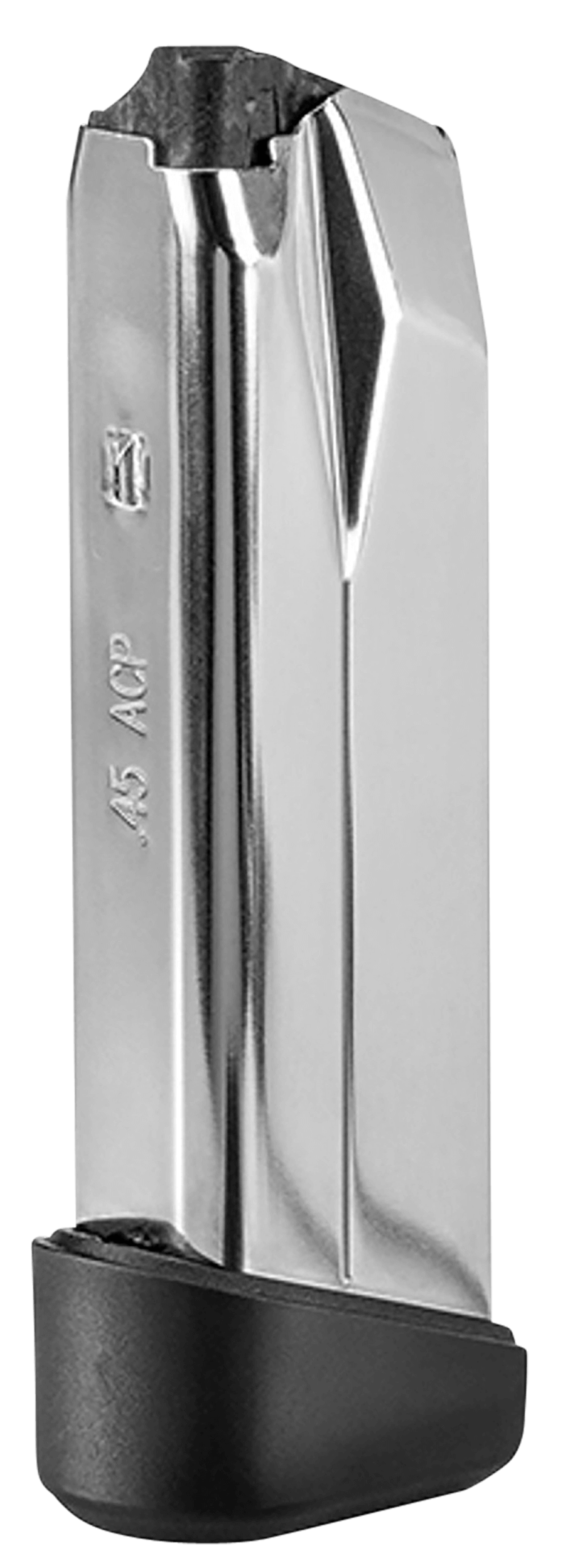 FN 20100720 545 Replacement Magazine 15rd 45 ACP Stainless Steel w/ Black Polymer Flush Floorplate Fits FN 545 Tactical FN 20100720 545 Replacement Magazine 15rd 45 ACP Stainless Steel w/ Black Polymer Flush Floorplate Fits FN 545 Tactical