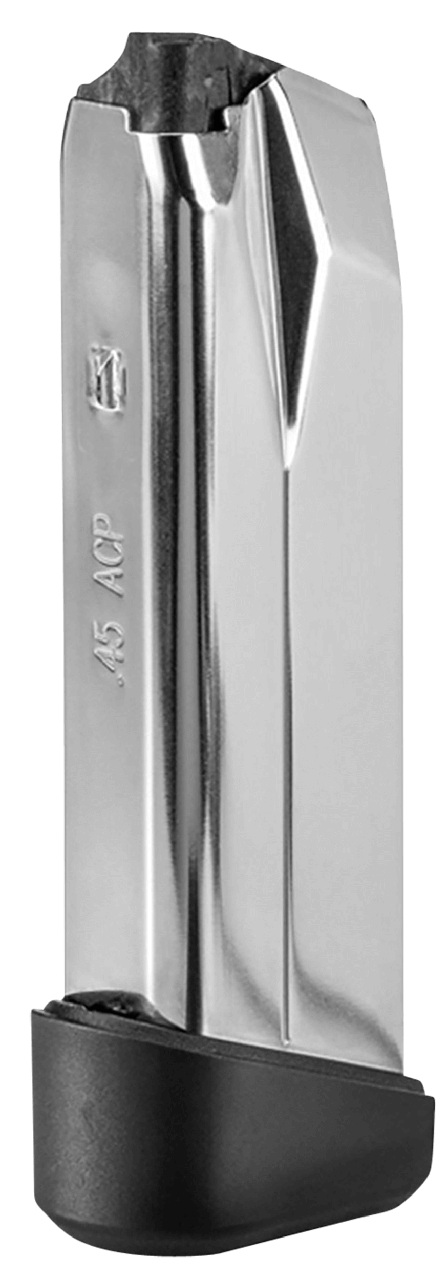 FN 20100735 545 Replacement Magazine 10rd 45 ACP Stainless Steel w/ Black Polymer Flush Floorplate Fits FN 545 Tactical FN 20100735 545 Replacement Magazine 10rd 45 ACP Stainless Steel w/ Black Polymer Flush Floorplate Fits FN 545 Tactical