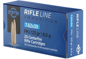 TR&Z PP739F Metric Rifle Rifle Line 7.62x39mm 123 gr Full Metal Jacket 20rd Box TR&Z PP739F Metric Rifle Rifle Line 7.62x39mm 123 gr Full Metal Jacket 20rd Box