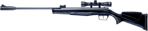Beeman 10616GP Sportsman Combo Gas Ram 177 Pellet 1rd Black Fixed Synthetic Stock Fiber Optic Sights 4x32mm Scope Beeman 10616GP Sportsman Combo Gas Ram 177 Pellet 1rd Black Fixed Synthetic Stock Fiber Optic Sights 4x32mm Scope
