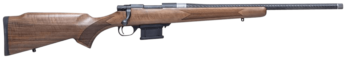 Howa HWHCF6ARC M1500 Mini Action Hunter 6mm ARC 5+1 20″ Black Carbon Fiber Wrapped Barrel Black Drilled & Tapped Steel Receiver Walnut Fixed Stock Right Hand Howa HWHCF6ARC M1500 Mini Action Hunter 6mm ARC 5+1 20″ Black Carbon Fiber Wrapped Barrel Black Drilled & Tapped Steel Receiver Walnut Fixed Stock Right Hand