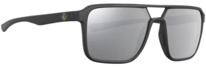 Leupold 182672 Performance Wear Bridger Shadow Gray Flash Lens Polycarbonate Matte Black Frame
