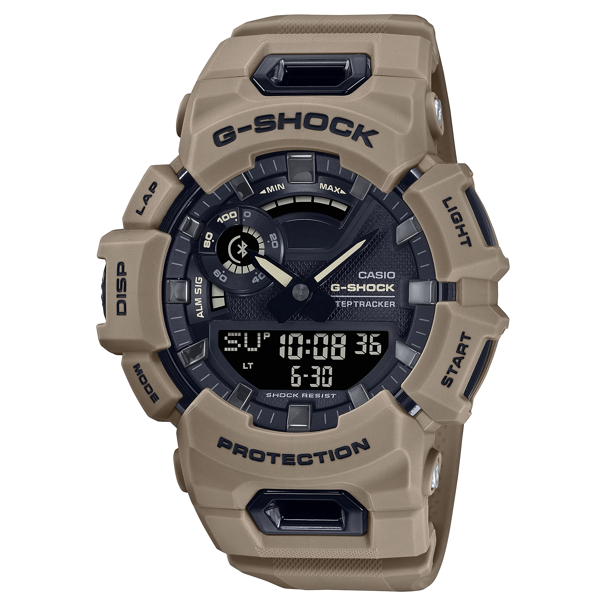 G-shock GBA900UU5A G-Shock Tactical Brown Stainless Steel Bezel 145-215mm G-shock GBA900UU5A G-Shock Tactical Brown Stainless Steel Bezel 145-215mm