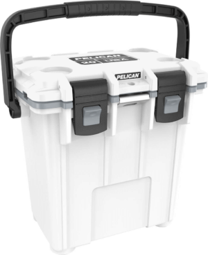 PELICAN 20Q-1-WHTGRY 20QT ELITE COOLER WHT/GRY PELICAN 20Q-1-WHTGRY 20QT ELITE COOLER WHT/GRY