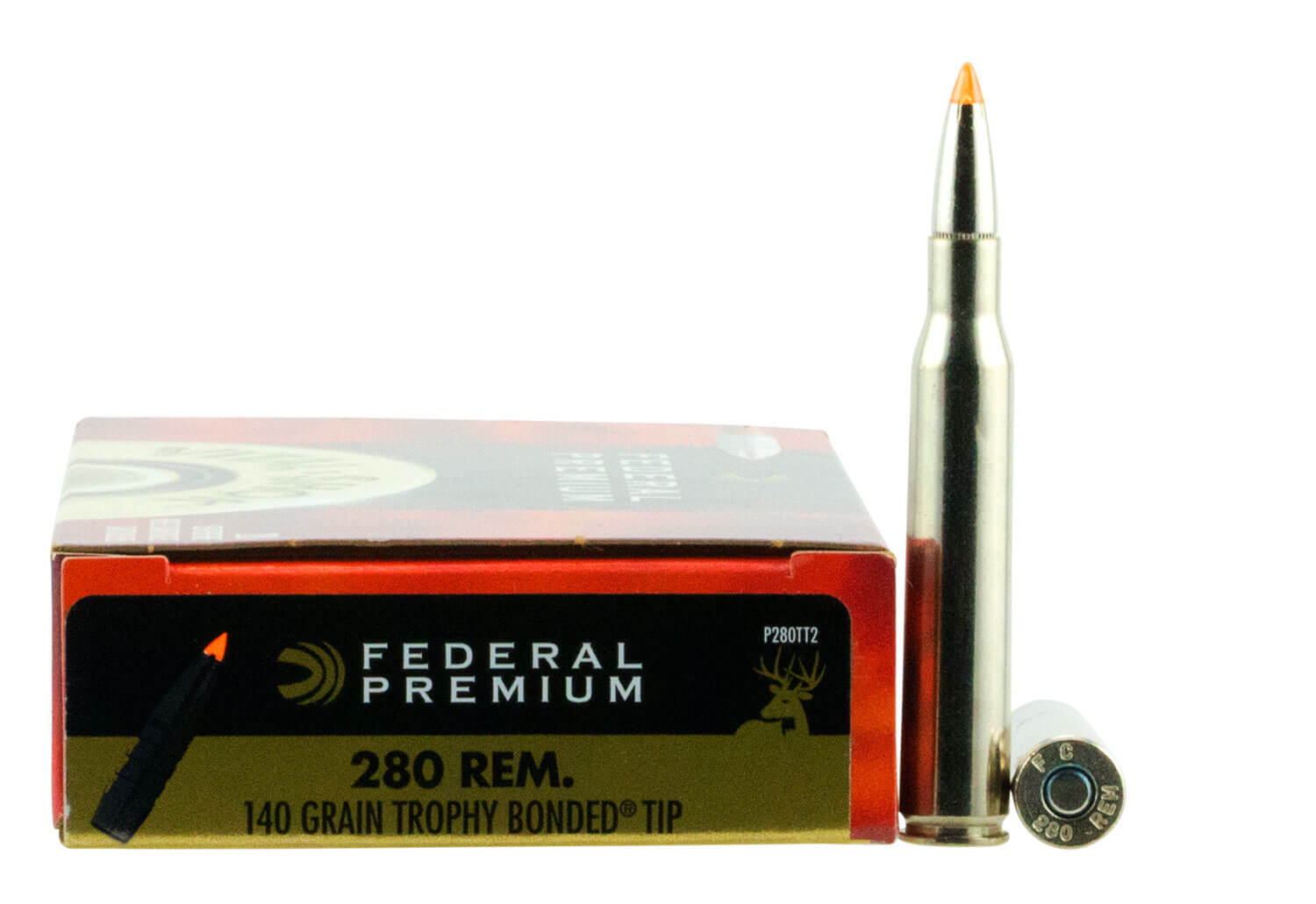 Federal P280TT2 Premium Vital-Shok 280Rem 140gr Trophy Bonded Tip 20rd Box Federal P280TT2 Premium Vital-Shok 280Rem 140gr Trophy Bonded Tip 20rd Box