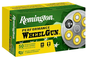 Remington Ammunition 22338 Performance WheelGun  45 Colt 225 gr Lead Semi Wadcutter 50rd Box