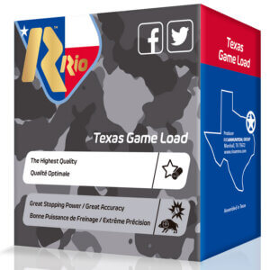 Rio Ammunition TGHV366TX Texas Game Load High Velocity 12 Gauge 2.75″ 1 1/4 oz 6 Shot 25rd Box Rio Ammunition TGHV366TX Texas Game Load High Velocity 12 Gauge 2.75″ 1 1/4 oz 6 Shot 25rd Box