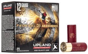 Federal P1284 Premium Wing-Shok High Velocity 12Gauge 2.75″ 1 1/8oz 4Shot 25rd Box