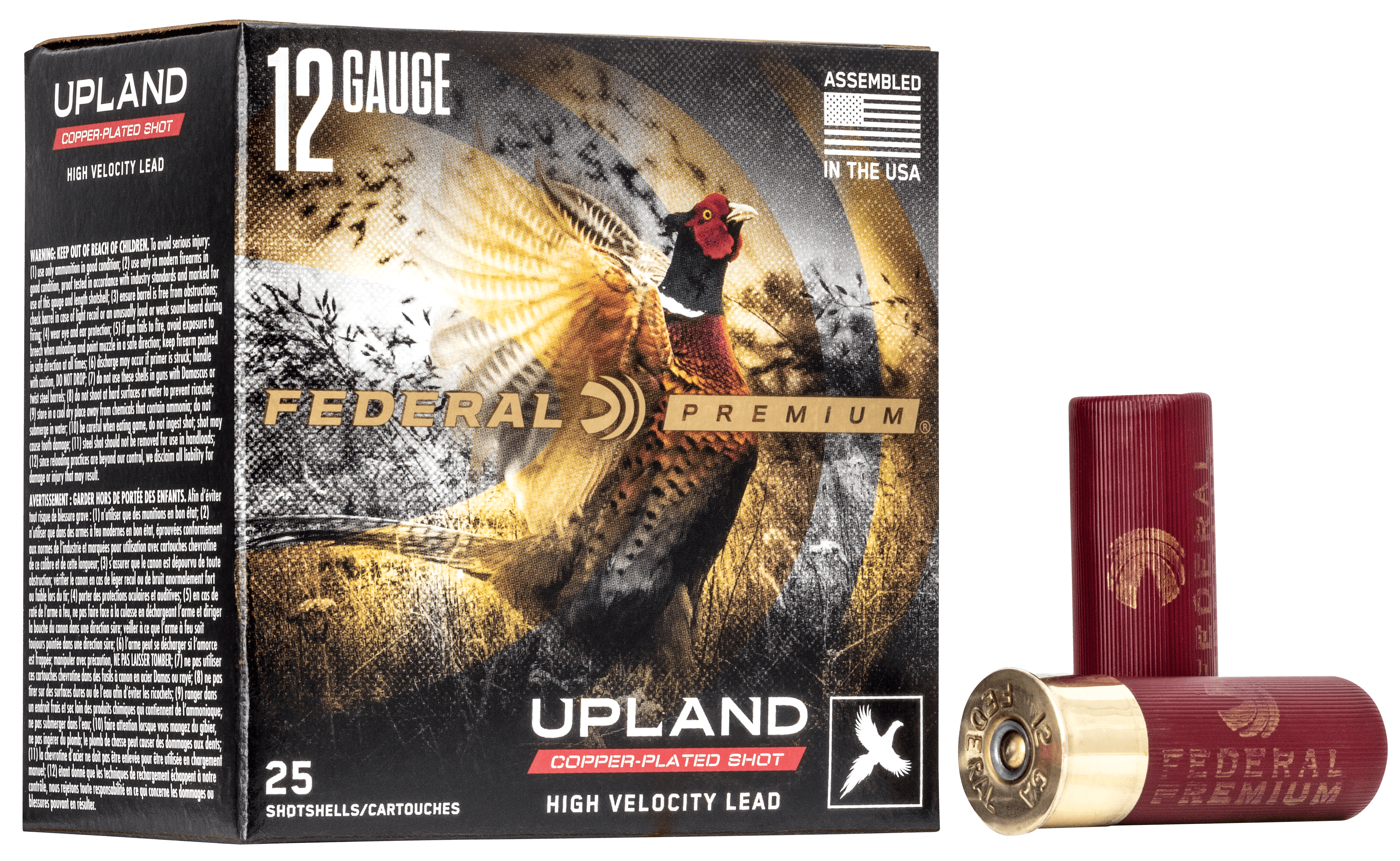 Federal P1284 Premium Wing-Shok High Velocity 12Gauge 2.75″ 1 1/8oz 4Shot 25rd Box Federal P1284 Premium Wing-Shok High Velocity 12Gauge 2.75″ 1 1/8oz 4Shot 25rd Box