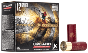 Federal P12875 Premium Wing-Shok High Velocity 12Gauge 2.75″ 1 1/8oz 7.5Shot 25rd Box