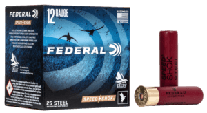 Federal WF133BBB Speed-Shok  12Gauge 3.50″ 1 3/8oz BBBShot 25rd Box