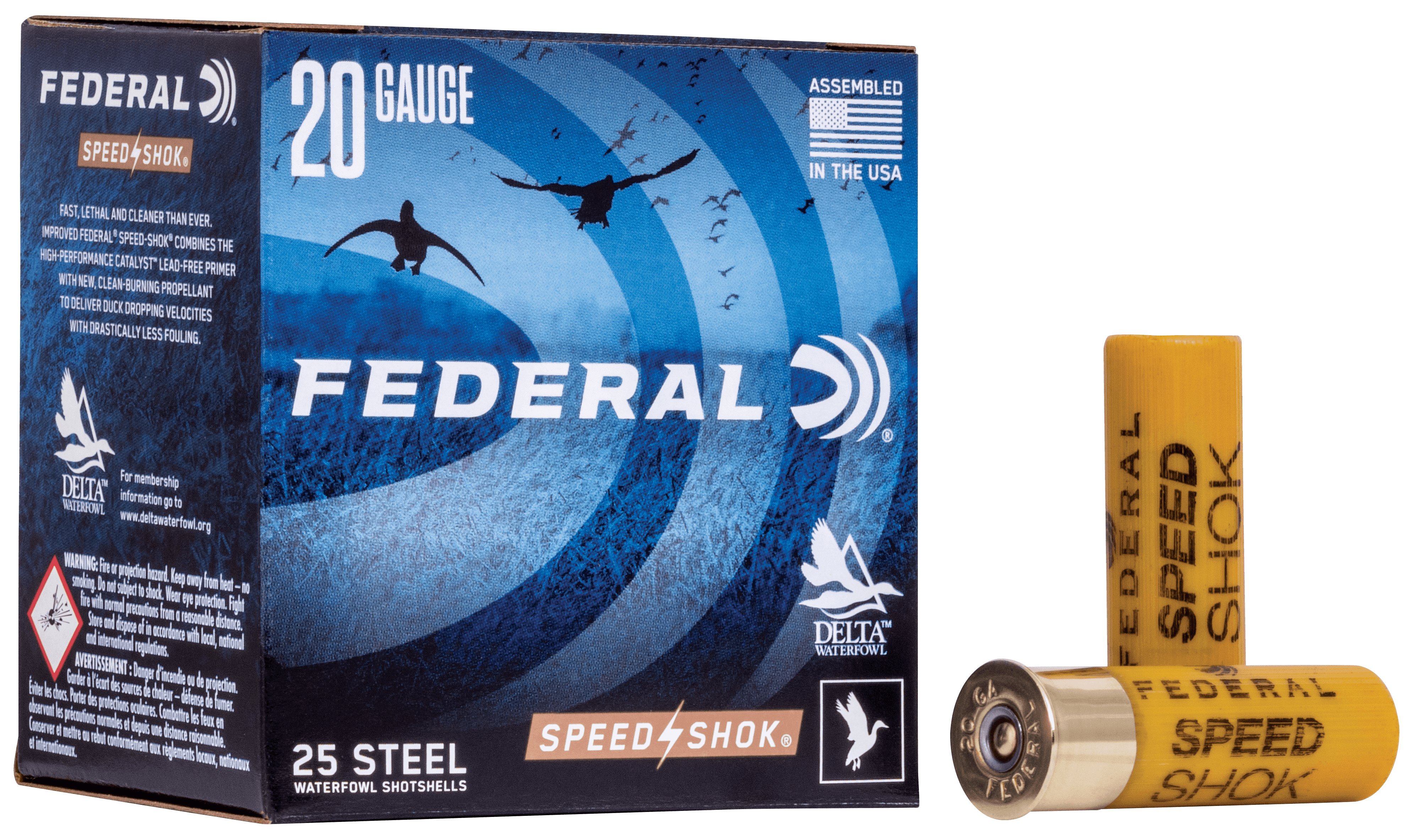 Federal WF2084 Speed-Shok 20Gauge 2.75″ 3/4oz 4Shot 25rd Box Federal WF2084 Speed-Shok 20Gauge 2.75″ 3/4oz 4Shot 25rd Box