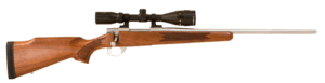 Howa HWH308TS M1500 Standard Hunter 308 Win 5+1 22″ Stainless Steel Threaded Barrel Stainless Steel Receiver Fixed Walnut Stock *Scope Not Included* Howa HWH308TS M1500 Standard Hunter 308 Win 5+1 22″ Stainless Steel Threaded Barrel Stainless Steel Receiver Fixed Walnut Stock *Scope Not Included*