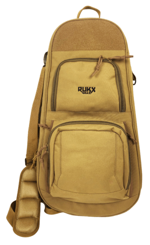 Rukx Gear ATICTARPT Discrete AR-Pistol Backpack Tan 600D Polyester Holds 1 Rukx Gear ATICTARPT Discrete AR-Pistol Backpack Tan 600D Polyester Holds 1