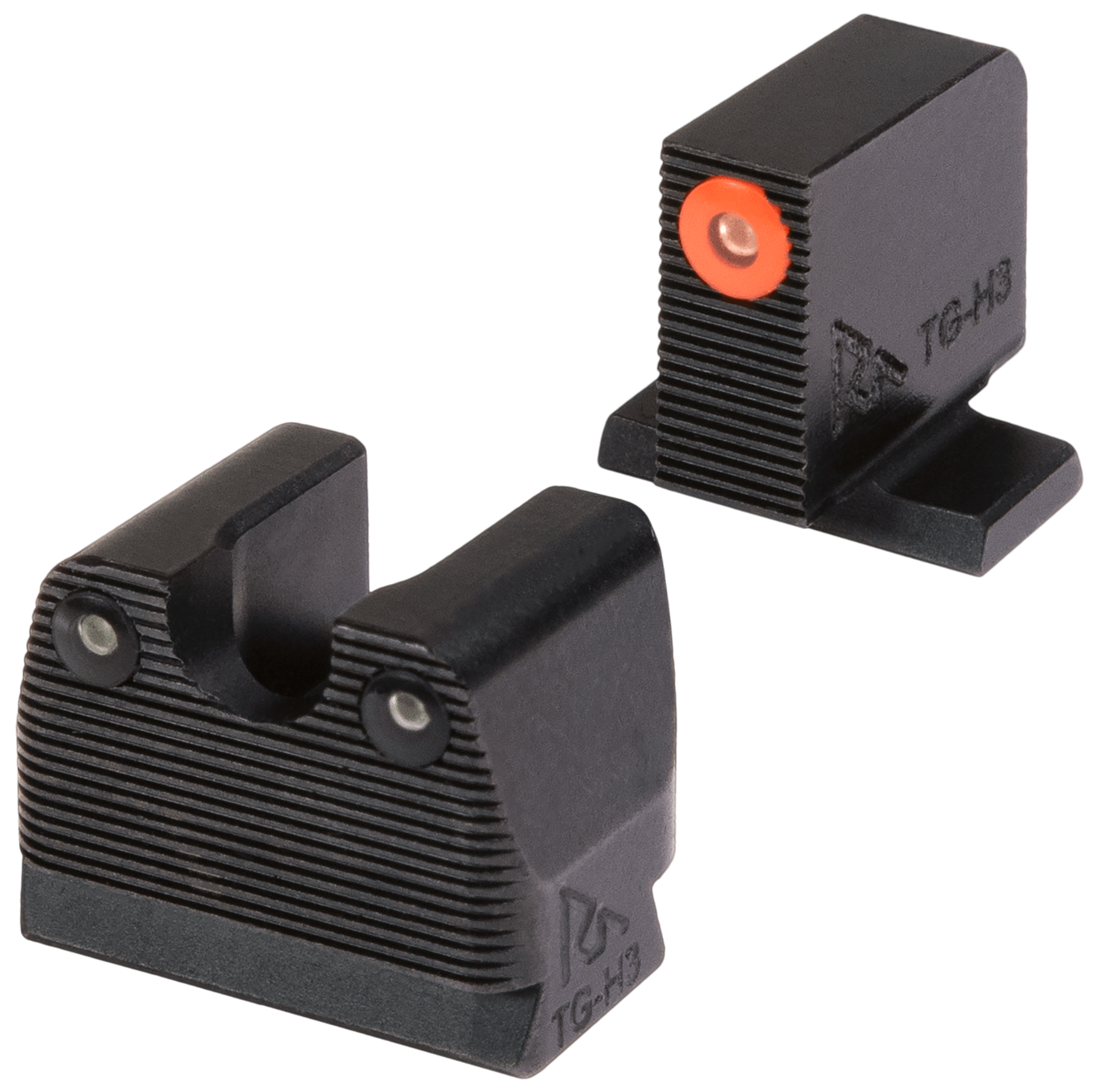 Rival Arms RARA1A231S SIG Sauer 3-Dot Night Sights Black | Green Tritium Orange Ring Front Sight Green Tritium Black Ring Rear Sight Rival Arms RARA1A231S SIG Sauer 3-Dot Night Sights Black | Green Tritium Orange Ring Front Sight Green Tritium Black Ring Rear Sight