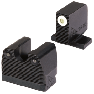 Rival Arms RARA3B231S SIG Sauer 3-Dot Night Sights Black | Green Tritium White Ring Front Sight Green Tritium Black Ring Rear Sight Rival Arms RARA3B231S SIG Sauer 3-Dot Night Sights Black | Green Tritium White Ring Front Sight Green Tritium Black Ring Rear Sight
