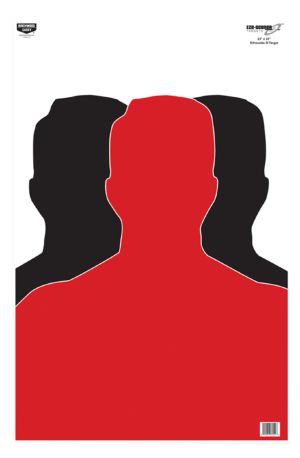 Birchwood Casey 37042 EZE-Scorer Silhouette III Silhouette Paper Target 23ā³ x 35ā³ 100 Per Pkg Birchwood Casey 37042 EZE-Scorer Silhouette III Silhouette Paper Target 23ā³ x 35ā³ 100 Per Pkg