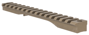 Christensen Arms 8100001207 One Piece Scope Base-STD Rem 700 Action Burnt Bronze Cerakote