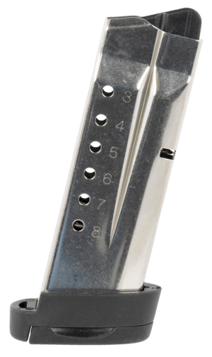 Ed Brown RMPMAG8SHIELD M&P 8rd Extended 9mm Luger Fit S&W M&P Shield Stainless Steel Ed Brown RMPMAG8SHIELD M&P 8rd Extended 9mm Luger Fit S&W M&P Shield Stainless Steel