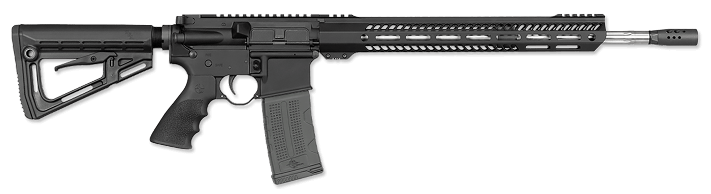 Rock River Arms AR1700V1 LAR-15M R3 Competition 5.56x45mm NATO 30+1 18" Fluted/Threaded Stainless Steel Barrel w/Tuned & Ported Muzzle Brake 15" M-Lok Compatible Handguard 6 Position Stock Hogue Rubber Grip Includes 1 30rd Magazine & Carrying Case