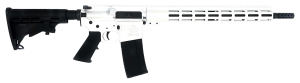 Great Lakes Firearms GL15223WHT AR-15 223 Wylde 30+1 16" Black Nitride Threaded Barrel White Cerakote Picatinny Rail Aluminum Receiver 15.25" M-LOK Handguard Black Synthetic Adjustable Stock Mil-Spec Grip Right Hand