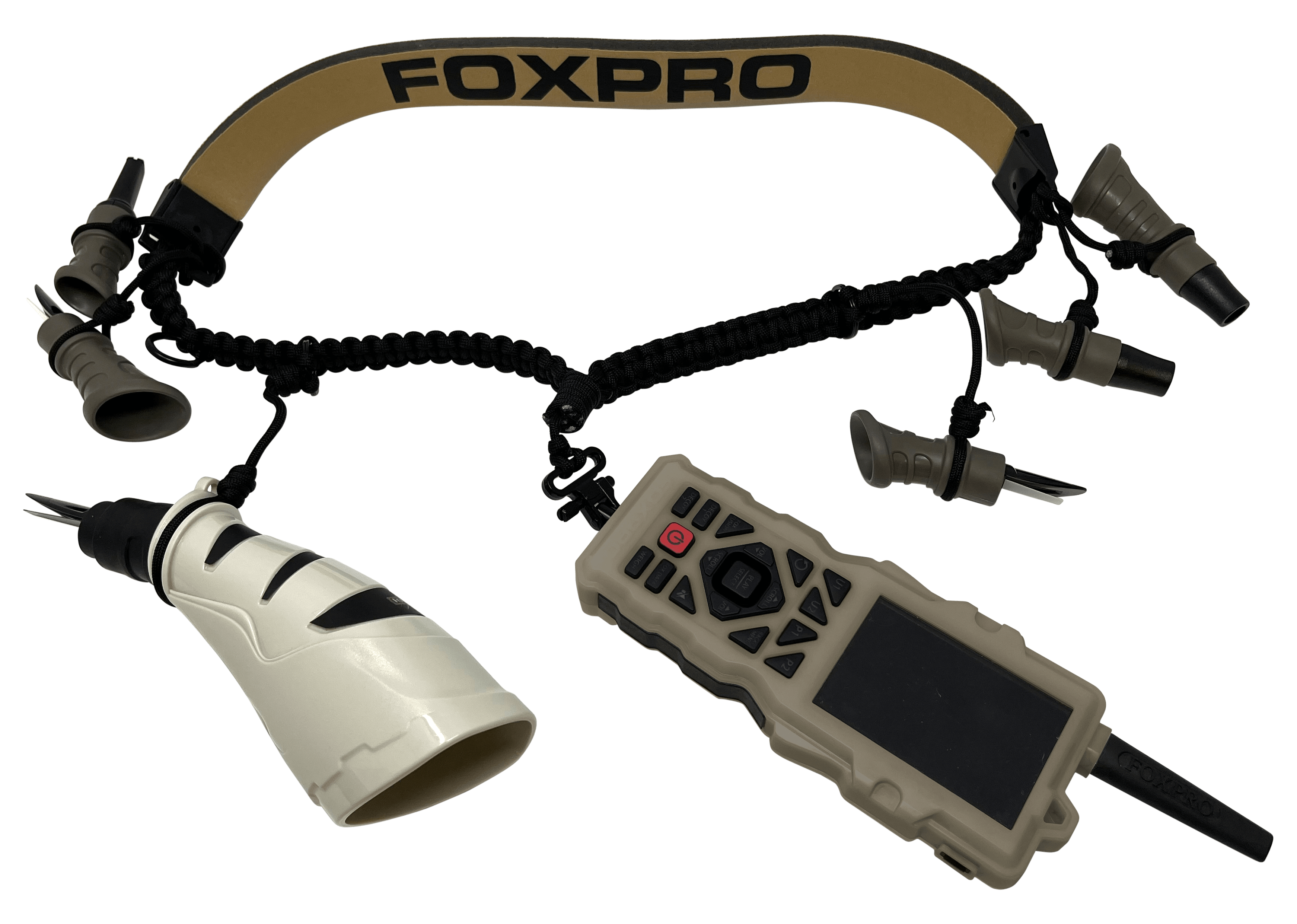Foxpro FXD8 LAN XD8 Lanyard Black/Tan Paracord Foxpro FXD8 LAN XD8 Lanyard Black/Tan Paracord