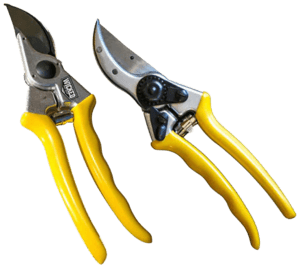Wicked Tree Gear WTG017 Hand Pruner   Aluminum/Yellow Handle