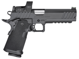 Springfield Armory PH9119AOSD Prodigy  9mm Luger 20+1/17+1 5″ Stainless Match Grade Barrel  Black Cerakote Optic Cut/Serrated Carbon Steel Slide & Frame w/Beavertail Black Polymer Grip  Hex Dragonfly Red Dot