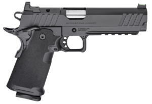 Springfield Armory PH9119AOS Prodigy  9mm Luger 20+1/17+1 5″ Stainless Match Grade Barrel  Black Cerakote Optic Cut/Serrated Carbon Steel Slide  Black Cerakote Carbon Steel Frame w/Beavertail  Black Polymer Grip