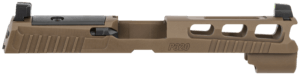Sig Sauer 8900953 P320  Sig P320 9mm Luger PVD Coyote Brown Stainless Steel Optic Ready Slide XRAY3 Suppressor Sights Compatible With ROMEO1 & ROMEO Pro