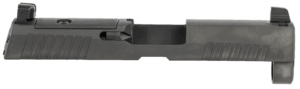 Sig Sauer 8900958 P320  Sig P320 9mm Luger Nitride Black Stainless Steel Optic Ready Slide XRAY3 Suppressor Sights Compatible With ROMEO1 PRO ROMEO2
