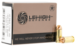 Lehigh Defense LA40115XD Xtreme Defense 40 S&W 115 gr Lehigh Defense XD FMT 20rd Box Lehigh Defense LA40115XD Xtreme Defense 40 S&W 115 gr Lehigh Defense XD FMT 20rd Box