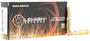 Lehigh Defense LA308152CC Controlled Chaos 308 Win 152 gr Lehigh Defense Controlled Chaos 20rd Box Lehigh Defense LA308152CC Controlled Chaos 308 Win 152 gr Lehigh Defense Controlled Chaos 20rd Box