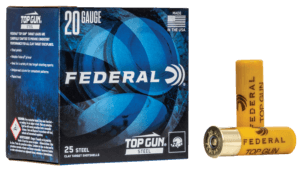Federal TG2517 Top Gun Steel 20Gauge 2.75″ 7/8oz 7Shot 25rd Box Federal TG2517 Top Gun Steel 20Gauge 2.75″ 7/8oz 7Shot 25rd Box