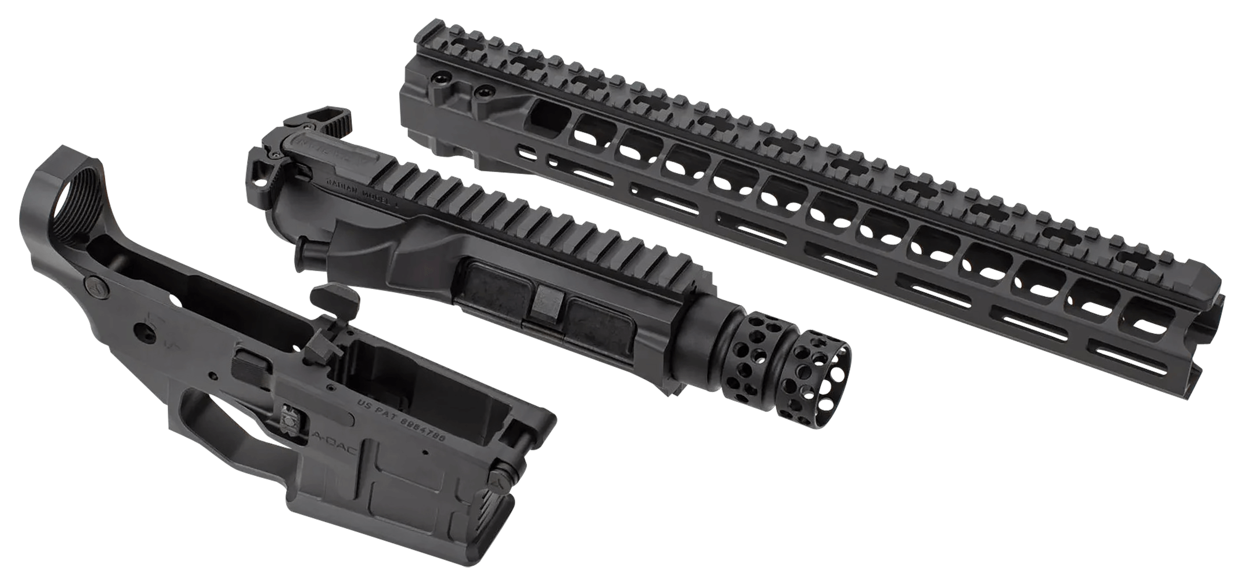 Radian Weapons R0411 Builder Kit Radian Black A-DAC 15 Fully Ambi Lower 14″ M-LOK Handgaurd Raptor-SD Charging Handle Talon 45/90 Safety Ext. Bolt Catch Left-Side Mag Release Right-Side Bolt Release Enhanced Takedown Pins Radian Weapons R0411 Builder Kit Radian Black A-DAC 15 Fully Ambi Lower 14″ M-LOK Handgaurd Raptor-SD Charging Handle Talon 45/90 Safety Ext. Bolt Catch Left-Side Mag Release Right-Side Bolt Release Enhanced Takedown Pins