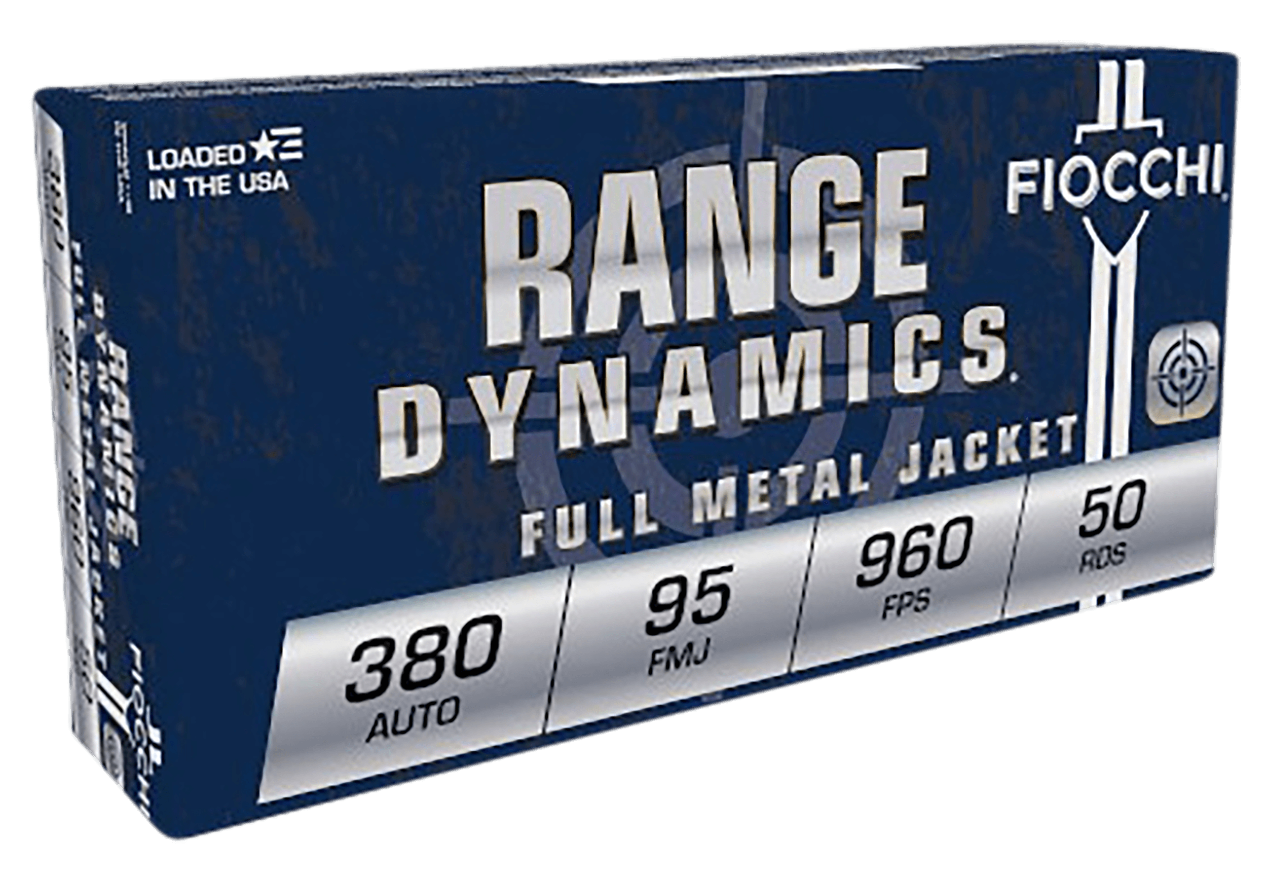 Fiocchi 380AP Range Dynamics 380ACP 95gr Full Metal Jacket 50rd Box Fiocchi 380AP Range Dynamics 380ACP 95gr Full Metal Jacket 50rd Box