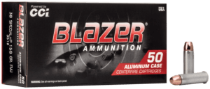 CCI 3519 Blazer Handgun 38Special +P 158gr Total Metal Jacket 50rd Box CCI 3519 Blazer Handgun 38Special +P 158gr Total Metal Jacket 50rd Box