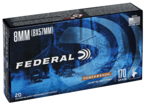 Federal 8A Power-Shok  8mmMauser 170gr Jacketed Soft Point 20rd Box