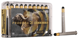 Federal P9374WH Premium Safari Cape-Shok 9.3mmx74R 286 gr Woodleigh Hydro Solid (WHCS) 20rd Box