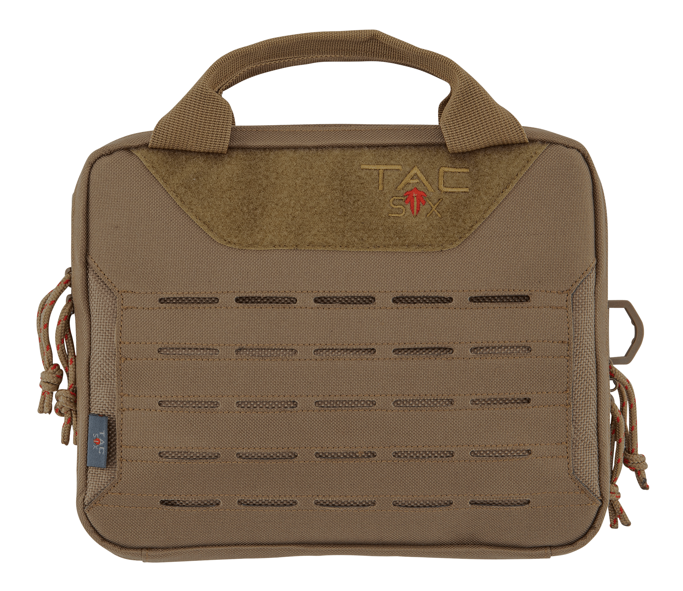 Tac Six 10816 Crew Tactical Pistol Case Coyote 600D Polyester 2 Handguns Tac Six 10816 Crew Tactical Pistol Case Coyote 600D Polyester 2 Handguns