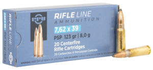 TR&Z PP739P Metric Rifle Rifle Line 7.62x39mm 123 gr Pointed Soft Point 20rd Box TR&Z PP739P Metric Rifle Rifle Line 7.62x39mm 123 gr Pointed Soft Point 20rd Box
