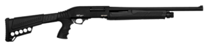 Gforce Arms GF2P12 GF2P  12 Gauge Pump 3″ Chamber 7+1 20″ Fixed Cylinder Bore  Tactical Gray Barrel/Rec  Black Furniture  5rd Shell Carrier Stock  Rubber Pistol Grip  Blade Sight  3rd Shell Holder on Rec