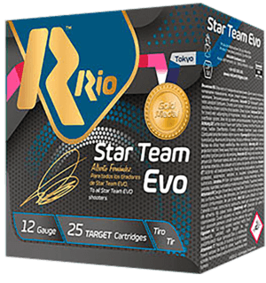 Rio Ammunition ST2875 Star Team EVO 12 Gauge 2.75″ 1 oz 25rd Box Rio Ammunition ST2875 Star Team EVO 12 Gauge 2.75″ 1 oz 25rd Box