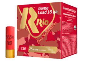Rio Ammunition RCHV1675 Game Load 16 Gauge 2.75″ 1 1/8 oz 7.5 Shot 25rd Box Rio Ammunition RCHV1675 Game Load 16 Gauge 2.75″ 1 1/8 oz 7.5 Shot 25rd Box
