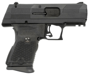 Hi-Point YC9NTB YC9  9mm Luger 10+1 3.93″ Black Steel Barrel  Black YC9 Styled/Serrated Slide  Black Polymer Frame w/Picatinny Rail  Black Plastic Grips