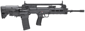 Springfield Armory HL920556B Hellion Bullpup 5.56x45mm NATO 30+1 20″ Black Melonite Steel Barrel  Black Polymer Receiver  Polymer M-LOK Handguard  Black Synthetic Bullpup Adj w/Cheek Riser Stock  Black Bravo Mod 3 Grip  Ambidextrous