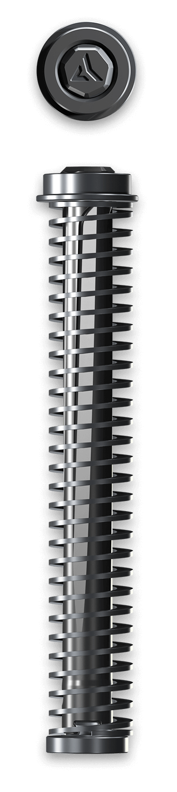 Radian Weapons AG19ROD Compressor Quick Tune Guide Rod Fits Glock 19 Gen1-5/19X/45 Includes 3 Springs (13lb/15lb/18lb) Radian Weapons AG19ROD Compressor Quick Tune Guide Rod Fits Glock 19 Gen1-5/19X/45 Includes 3 Springs (13lb/15lb/18lb)