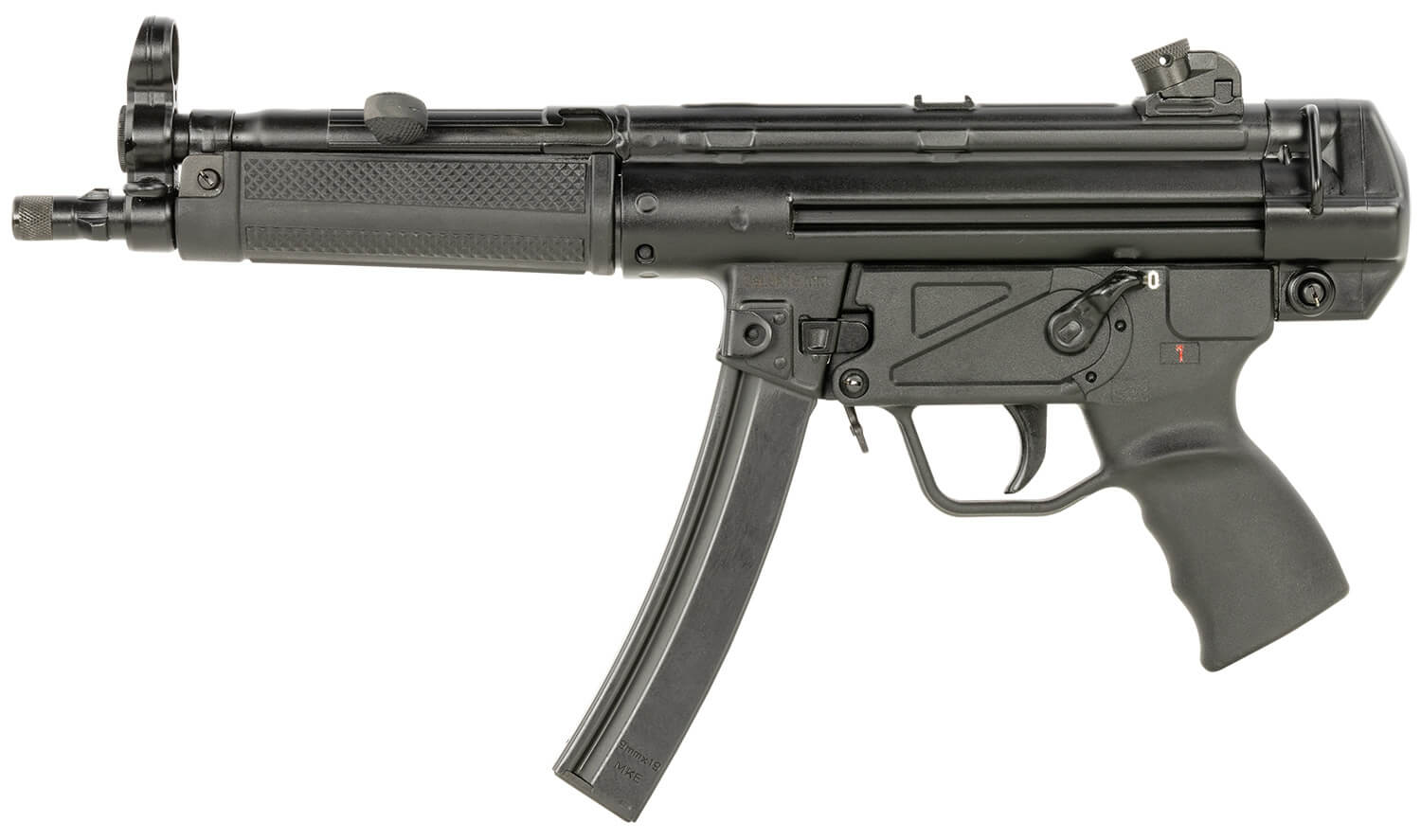 Century Arms HG6034ALN AP5 CORE 9mm Luger 30+1 8.90″ Threaded Barrel Black Stamped Metal Rec Fixed Front/Drum Rear Sights Includes Sling (1 Mag) Century Arms HG6034ALN AP5 CORE 9mm Luger 30+1 8.90″ Threaded Barrel Black Stamped Metal Rec Fixed Front/Drum Rear Sights Includes Sling (1 Mag)